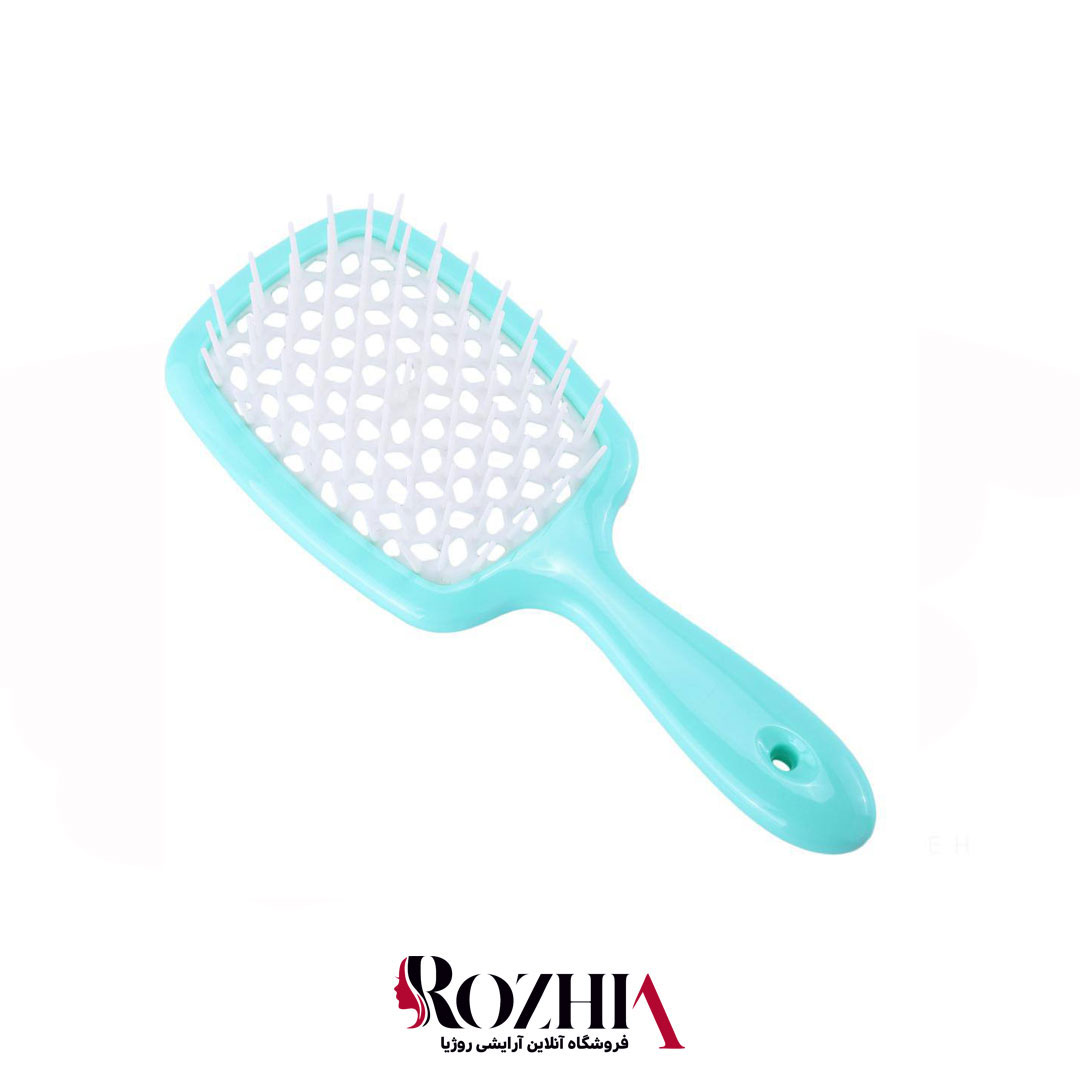 قیمت برس مو دندانه سیلیکونی hollow comb