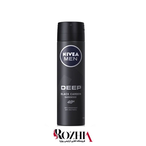 اسپری ضد تعریق مردانه DEEP Black Carbon نیوا