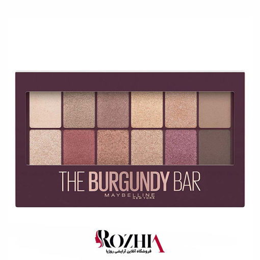 پالت سایه چشم The Burgundy Bar میبلین