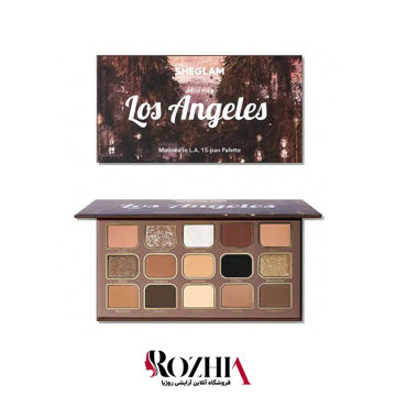 پالت سایه 15 رنگ لس آنجلس شیگلم مدل MATINEE IN L.A