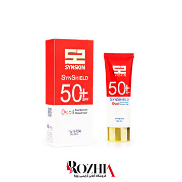 ژل ضد آفتاب بیرنگ فاقد چربی ساین شیلد +SPF50 ساین اسکین